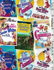 Disney Classic Princess Posters Allover by Springs Creative bty