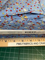 Moda 30s Playtime 100% cotton fabric by the yard 36×44 Sky Blue 23373 17