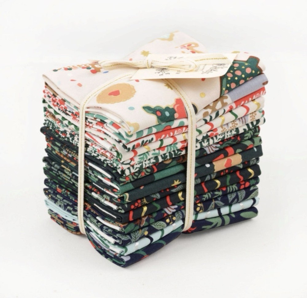 Rifle Paper Co. Holiday Classics III Fat Quarter Bundle Quilting Crafts