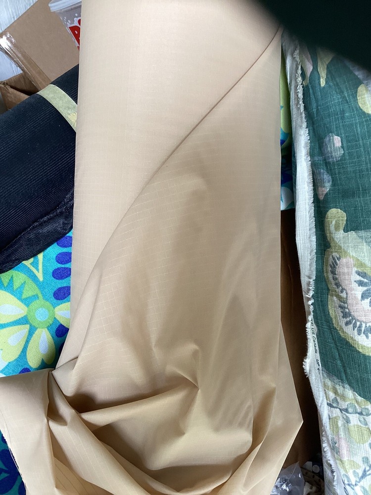 Ripstop Desert Tan Fabric Nylon 5 Yards
