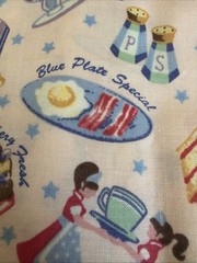 2 Yards Of Cotton Fabric (631) Sold By The Yard