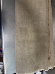 Natural Linen Fabric 10 & 1/2 Yards New Uncut, Very Fine Fabric