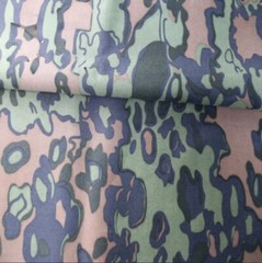 500D Nylon Oxford Oak Leaf Pattern Autumn Winter Camouflage Tactical Fabric