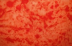 Batik Cotton Quilting Sewing Craft Fabric Metre/ Fat Quarter Orange Lava