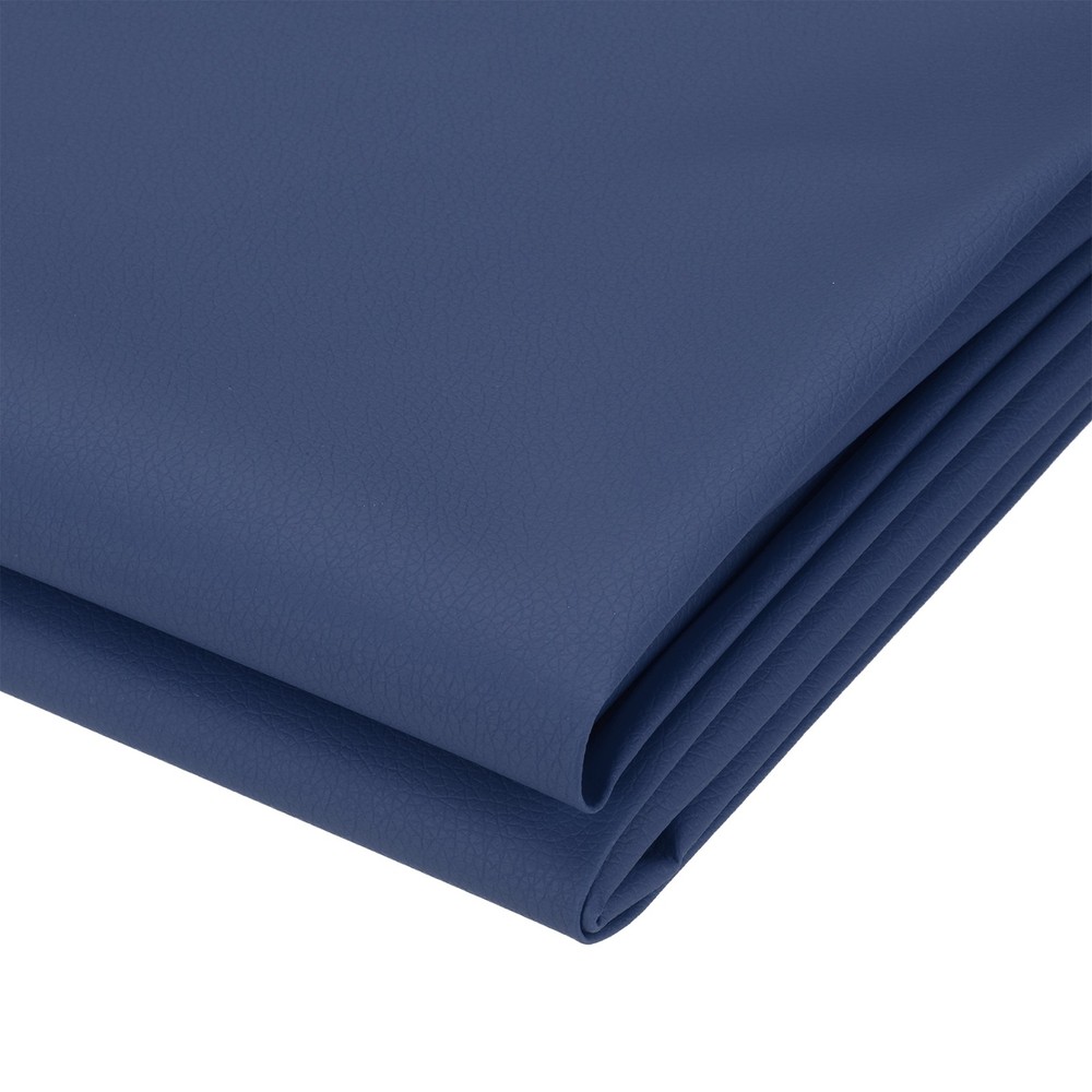 63×39.4in Faux Leather Sheets, Faux Leather Fabric Vinyl PVC, royal-blue