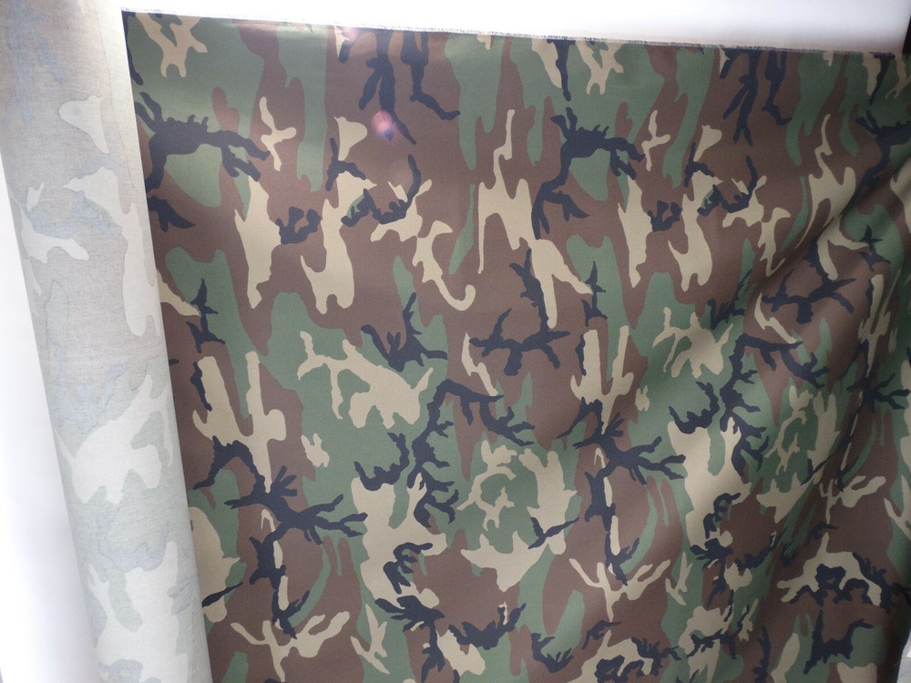 US Military Woodland Camouflage Fabric 65″ x 1 yard
