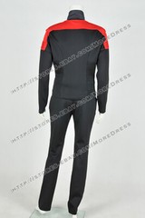 Sierra Command Cosplay Costume For Star Trek Online Final Decision Jacket Suit