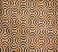 Quilt Fabric Adagio Circles Brown by Dan Morris QT Designs 1 yd X 44″ WOF