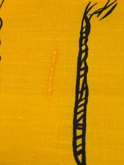 Vintage 1982 ANNIE’S Dog Sandy CUT & SEW Fabric Panel 20” Dog ARF