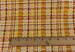 “Fresh Aire” Fabric By BJ Lantz For Studio E Floral & Plaid 2 Pc Fat Quarter Lot