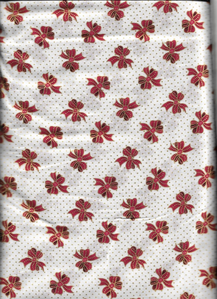 45″ 100% cotton novelty fabric “Bows” by Maywood Studio