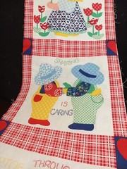 Aunt Grace Sunbonnet Kids Judie Rothermel Cotton Fabric Marcus Brothers OOP/169j