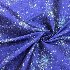 Starry Sky Jacquard Evening Dress Coat Fabric Brocade Damask Costume Jacket 1 M