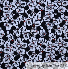 BonEful Fabric FQ Cotton Quilt White Bambi Baby Disney Movie Girl Boy Scenic Kid