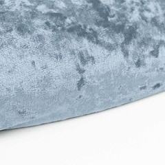 5 yards DUSTY BLUE 65″ wide Premium Velvet Fabric Bolt Wedding Event Party