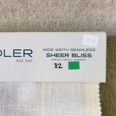 Pindler and Pindler Sheer Bliss Fabric Sample Book 80+pcs Various Sizes