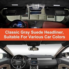 Premium Black Suede Fabric Wrap Self-Adhesive Interior Film for Car Decor