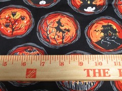 Halloween Print Cotton Fabric 1 FQ Michael Miller Haunt It