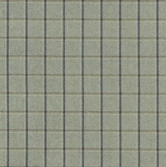 ZOFFANY CURTAIN/UPHOLSTERY FABRIC DESIGN “Malin Check” 3.3 METRES FLINT CHENILLE