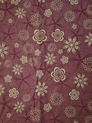JOANN’S Fabric Purple and White 3 YDs (110 IN) x 42 IN Cotton Floral Remnant