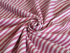 NO TARRIF CHARGES 100%✅ZK_315 Hand Block Print 100%Cotton Striped Fabric 7 Yard