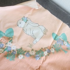 Vintage Weilwood Industries Nursery Crib Quilt Fabric Panel – Country Animals…
