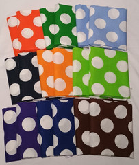 XL Polka Dot Fabric Bundle – 27 Fabrics – 1/2 Yard Each – Quilting Cotton