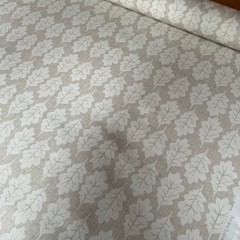 iLiv 100% Cotton Fabric 1.7 Metres Oak Leaf Pebble Cushion Curtain Upholstery
