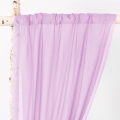 Lilac Purple Wedding Arch Draping Fabric 2 Panels 29″ X 20Ft Sheer Wedding Arch