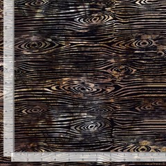 TONGA EMBER Batik Fabric | Wood Log Texture Brown | Timeless Treasures YARD