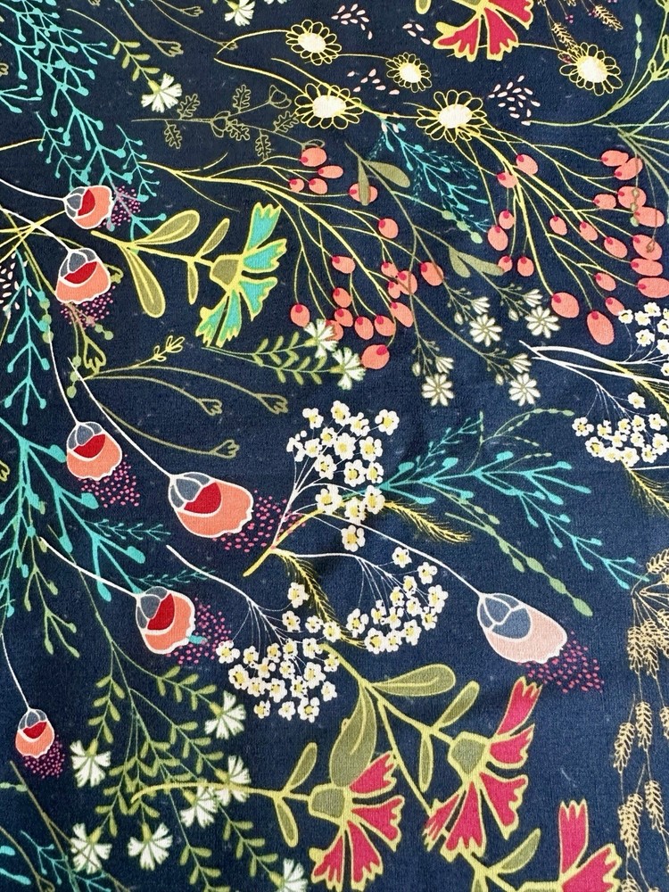 Indie Folk Fabric “Meadow in Dim” for Art Gallery Fabrics-100% Cotton – 1/2YARD