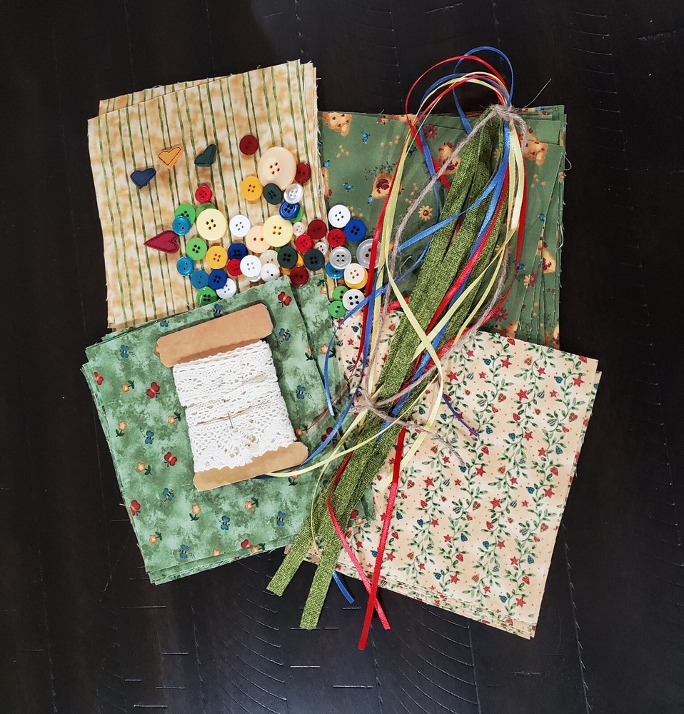 Junk Journal – Soft Sew – Quilt Squares – Craft Supplies