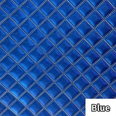 Laser PVC Faux Leather Fabric Sponge QuiltedEmbroidery Material for Upholstery