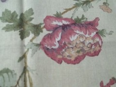 Purple & Pink Flowers Print Material Floral Printed Fabric 55″ x 21″ MT102