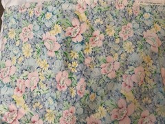 Watercolor Pastel Floral Cotton- 2.25 Yards