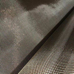 3k 250gsm Plain Weave Cloth Rose Gold Reflection Metallic Carbon Fiber Cloth