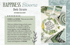 Moda HAPPINESS BLOOMS 56053 15 Slate Black Damask Deb Strain Quilt Fabric