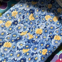 Lot fabric 1 yard each Little Dolly by Elea Lutz Multicolor . Unicorn Floral