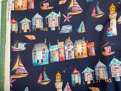 MICHAEL MILLER- PORTOFINO #DCX9669-NAVY-HARBOR VIEW- BY THE YARD