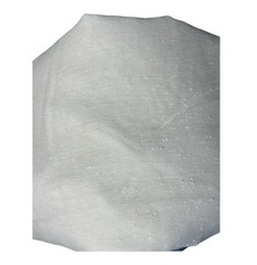 Vintage Sheer Voile Curtain Panel White Flocked Dot Textured 60×66 Preowned