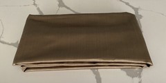 Dark Golden Brown Remnant , Satin Silky Look and Touch 40″ x 49″ High End Fabric