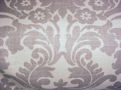 1-1/2Y Waverly Essence Dove Grey French Gothic Linen Print Upholstery Fabric