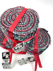 Floral Jelly Roll Bundle – 3 Rolls, 60 Precut Quilting Fabric Strips Sewing