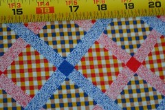 By 1/2 Yd, 43″ Wide, “Granny’s Feed Sack” Reproduction Quilt Cotton/Springs,M445