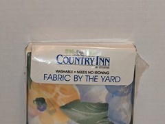 Country Inn Fabric By The Yard Floral Lalique Multi By Stevens 3yds 45×108 VTG
