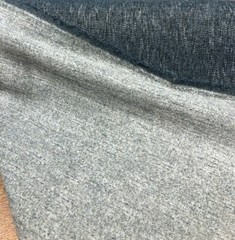 Avenger Denim Blue Tweed Soft Chenille Upholstery Fabric by the yard