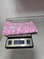 2007 Fabric Traditions Pink Paisley Floral 2 Yards