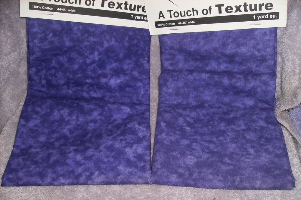 PURPLE LAVENDER FABRIC 2 YD x 45″ COTTON MACHINE WASH & DRY EASY CARE NEW