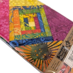 Lot of 2 Timeless Treasures Tonga Treats Batik Mini Packs Coco Berry & Lollipop