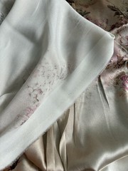 Zimmermann Inspired Silk Satin Fabric By Yard